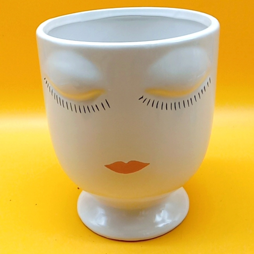 Ceramic Face Planter